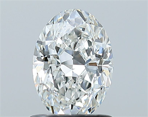 Picture of Natural Diamond 0.90 Carats, Oval with  Cut, G Color, SI1 Clarity and Certified by GIA
