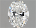 Natural Diamond 0.70 Carats, Oval with  Cut, E Color, VS1 Clarity and Certified by GIA