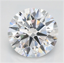 Del inventario de diamantes de laboratorio, 2.06 quilates, Redondo , Color D, claridad IF y certificado IGI