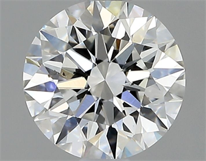 Foto Diamante Natural 0.81 quilates, Redondo , Color F, claridad VS2 y certificado GIA de