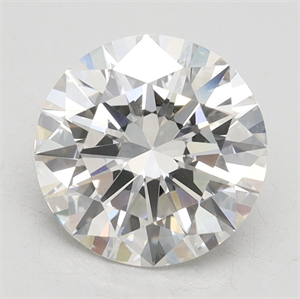 Picture of Lab Grown Diamond 2.38 Carats, Round with Excellent Cut, F Color, VS1 Clarity and Certified by IGI
