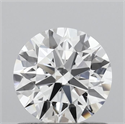 Del inventario de diamantes de laboratorio, 0.80 quilates, Redondo , Color D, claridad VVS2 y certificado IGI