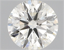 Natural Diamond 0.70 Carats, Round with Excellent Cut, I Color, VVS2 Clarity and Certified by GIA