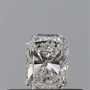 Picture of Natural Diamond 0.25 Carats, Radiant with  Cut, F Color, VVS2 Clarity and Certified by GIA