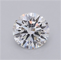 Del inventario de diamantes de laboratorio, 1.05 quilates, Redondo , Color D, claridad VVS2 y certificado IGI