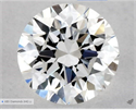 Diamante Natural 0.50 quilates, Redondo , Color F, claridad VS1 y certificado GIA