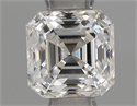 Natural Diamond 0.47 Carats, Asscher with  Cut, G Color, SI1 Clarity and Certified by IGI
