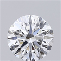 Del inventario de diamantes de laboratorio, 0.74 quilates, Redondo , Color D, claridad VS1 y certificado IGI