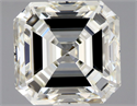 Natural Diamond 1.00 Carats, Asscher with  Cut, K Color, VVS1 Clarity and Certified by GIA