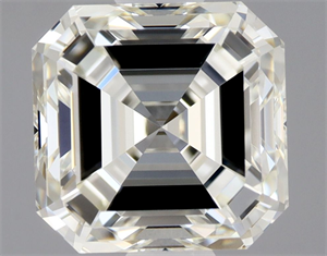 Picture of Natural Diamond 1.00 Carats, Asscher with  Cut, K Color, VVS1 Clarity and Certified by GIA