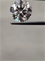 Natural Diamond 3.64 Carats, Round with Excellent Cut, I Color, SI2 Clarity and Certified by GIA