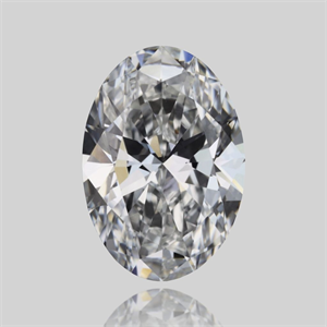 Picture of Natural Diamond 0.52 Carats, Oval with  Cut, F Color, VVS1 Clarity and Certified by GIA