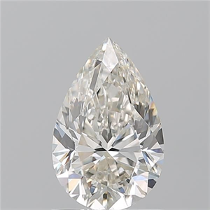 Picture of Natural Diamond 1.20 Carats, Pear with  Cut, J Color, VS2 Clarity and Certified by GIA
