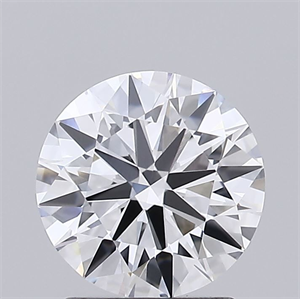 Picture of Lab Grown Diamond 1.51 Carats, Round with Ideal Cut, D Color, VVS1 Clarity and Certified by IGI