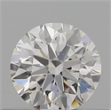 Diamante Natural 0.40 quilates, Redondo , Color F, claridad VS2 y certificado GIA