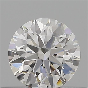 Foto Diamante Natural 0.40 quilates, Redondo , Color F, claridad VS2 y certificado GIA de