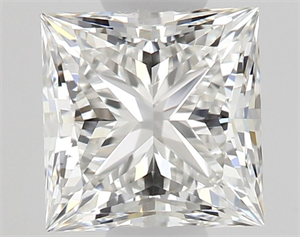 Foto Diamante Natural 0.51 quilates, Princesa , Color G, claridad VVS1 y certificado GIA de