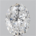 Diamante Natural 2.01 quilates, Ovalado , Color D, claridad SI2 y certificado GIA