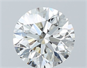 Diamante Natural 0.90 quilates, Redondo , Color I, claridad VVS2 y certificado GIA