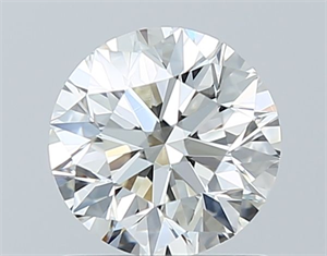 Foto Diamante Natural 0.90 quilates, Redondo , Color I, claridad VVS2 y certificado GIA de