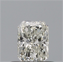 Diamante Natural 0.40 quilates, Radiante , Color J, claridad VVS1 y certificado GIA