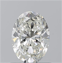 Diamante Natural 0.90 quilates, Ovalado , Color I, claridad VS2 y certificado GIA