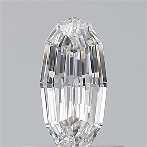Picture of Natural Diamond 0.51 Carats, Oval with  Cut, E Color, VS1 Clarity and Certified by GIA
