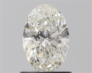 Picture of Natural Diamond 0.91 Carats, Oval with  Cut, H Color, VS1 Clarity and Certified by GIA