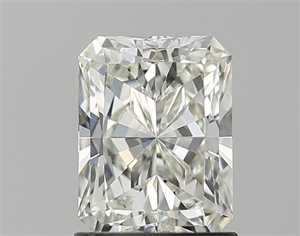Picture of Natural Diamond 1.32 Carats, Radiant with  Cut, J Color, VS1 Clarity and Certified by GIA