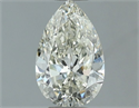 Natural Diamond 0.70 Carats, Pear with  Cut, I Color, SI1 Clarity and Certified by IGI