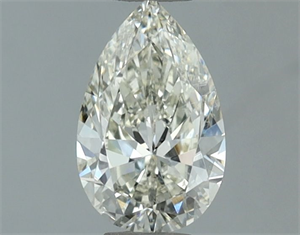 Picture of Natural Diamond 0.70 Carats, Pear with  Cut, I Color, SI1 Clarity and Certified by IGI