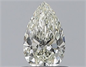 Natural Diamond 0.51 Carats, Pear with  Cut, K Color, VS1 Clarity and Certified by GIA