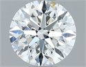 Natural Diamond 0.80 Carats, Round with Very Good Cut, H Color, VVS1 Clarity and Certified by GIA