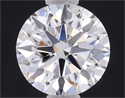 Del inventario de diamantes de laboratorio, 1.04 quilates, Redondo , Color E, claridad VVS2 y certificado IGI