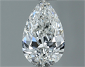 Diamante Natural 0.51 quilates, De pera , Color G, claridad VS1 y certificado GIA