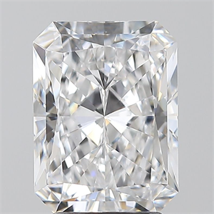 Picture of Natural Diamond 3.04 Carats, Radiant with  Cut, D Color, VS1 Clarity and Certified by GIA