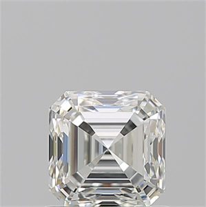 Picture of Natural Diamond 1.01 Carats, Asscher with  Cut, I Color, VS1 Clarity and Certified by GIA