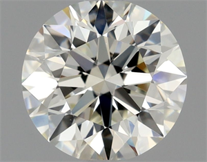 Picture of Natural Diamond 0.72 Carats, Round with Excellent Cut, K Color, VVS1 Clarity and Certified by GIA