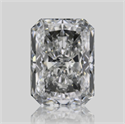 Natural Diamond 0.73 Carats, Radiant with  Cut, F Color, VVS1 Clarity and Certified by GIA