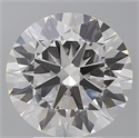 Lab Grown Diamond 4.50 Carats, Round with Ideal Cut, E Color, VVS2 Clarity and Certified by IGI
