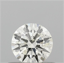 Natural Diamond 0.40 Carats, Round with Excellent Cut, I Color, SI2 Clarity and Certified by IGI