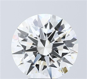 Picture of Lab Grown Diamond 6.05 Carats, Round with Ideal Cut, F Color, VVS2 Clarity and Certified by IGI
