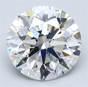 Foto Diamante Natural 3.02 quilates, Redondo , Color F, claridad SI1 y certificado GIA de