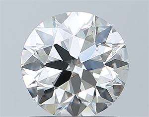 Picture of Natural Diamond 1.00 Carats, Round with Excellent Cut, J Color, SI1 Clarity and Certified by GIA