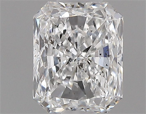 Foto Diamante Natural 0.50 quilates, Radiante , Color E, claridad SI2 y certificado GIA de