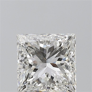Foto Diamante Natural 1.60 quilates, Princesa , Color I, claridad VS1 y certificado GIA de