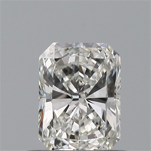 Picture of Natural Diamond 0.50 Carats, Radiant with  Cut, H Color, VVS1 Clarity and Certified by GIA