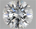 Lab Grown Diamond 1.53 Carats, Round with Excellent Cut, E Color, VVS2 Clarity and Certified by IGI