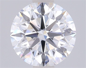 Picture of Lab Grown Diamond 1.31 Carats, Round with Ideal Cut, F Color, VS1 Clarity and Certified by IGI