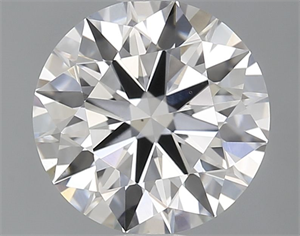 Picture of Lab Grown Diamond 1.10 Carats, Round with Excellent Cut, D Color, VS2 Clarity and Certified by GIA